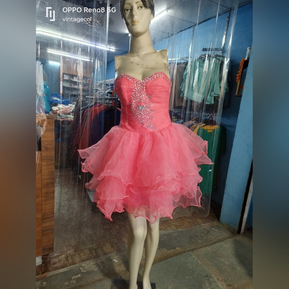 Net frock corset dress - Picture 4 of 5